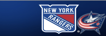 NEW YORK RANGERS - COLUMBUS BLUE JACKETS